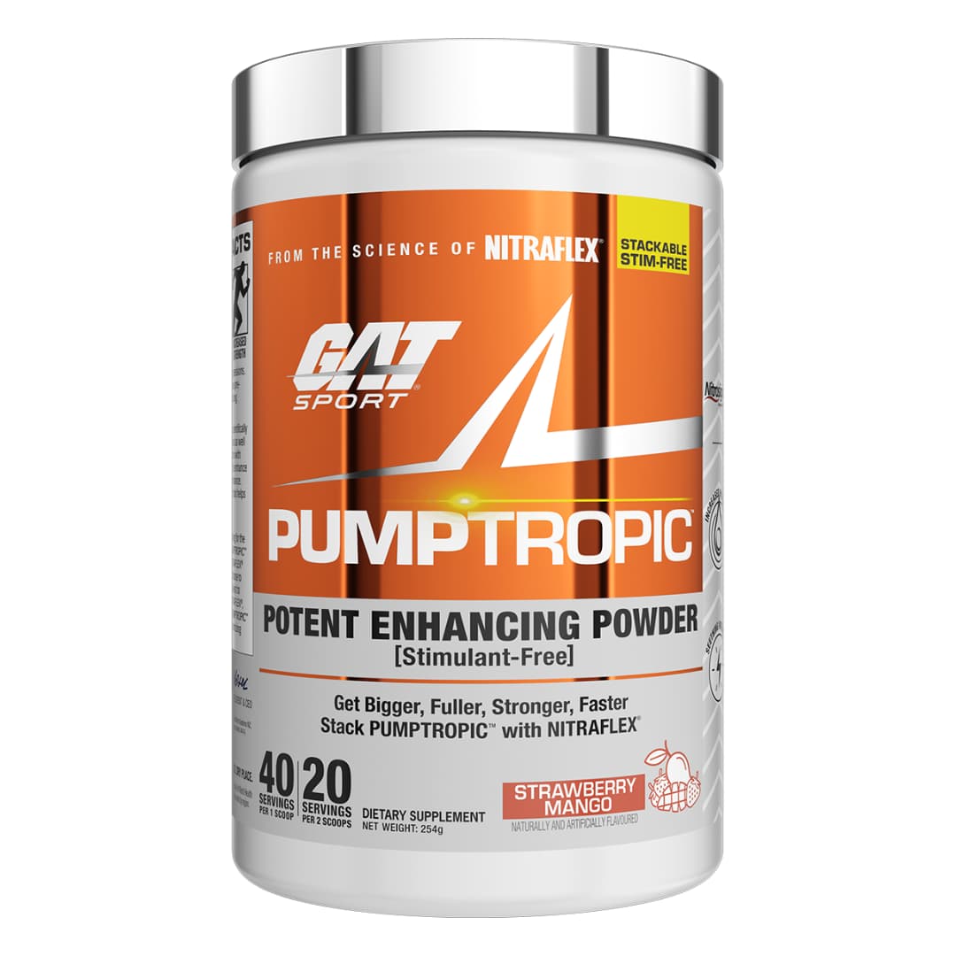 How does GAT Sport Pumptropic Mega-Pump improve your training? It helps you get those mega muscle pumps easily.