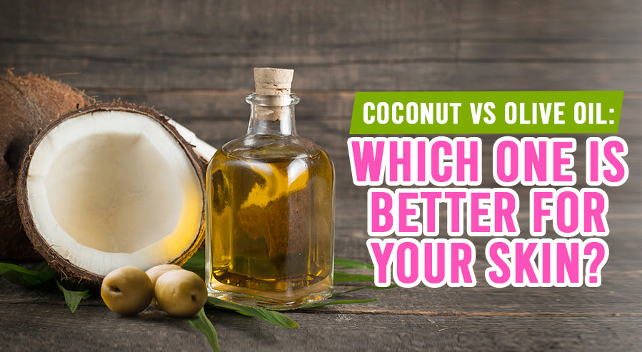 For glowing skin, which is better coconut oil or olive oil for skin? A quick look at both.