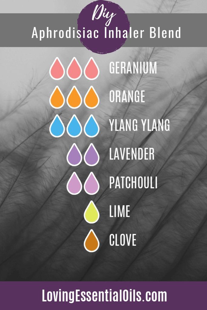 DIY aphrodisiac aromatherapy oils recipes for passion.