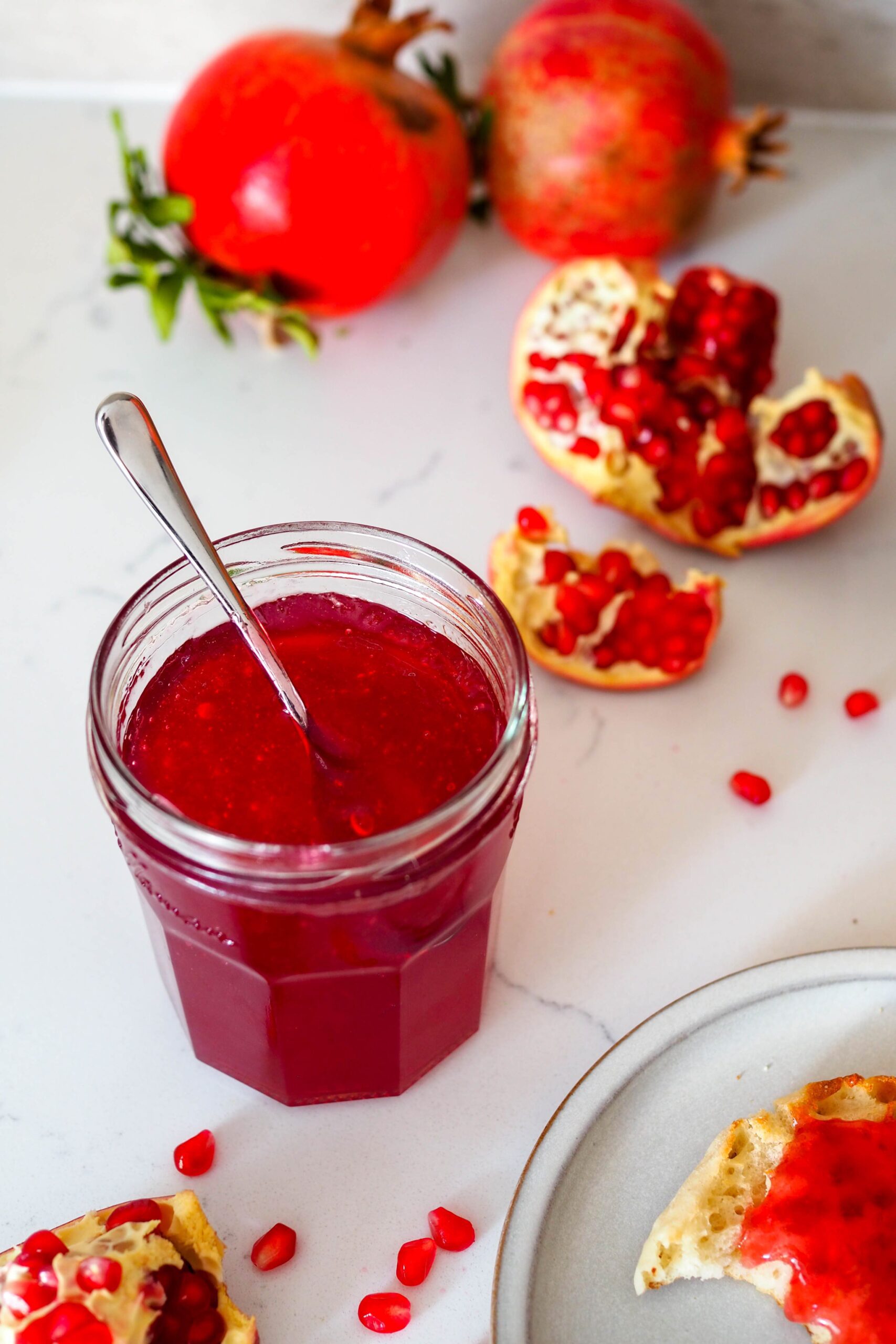 Why should you make homemade pomegranate jam? (It is surprisingly easy to make and tastes so much better)