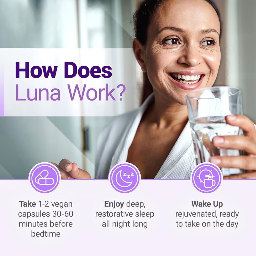 How to use luna natural sleep aid with melatonin? (Simple steps for better sleep at night)